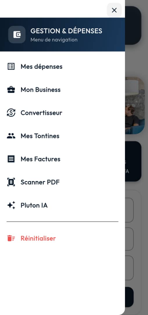 Capture d'écran PlutonWA 3